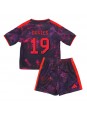 Bayern Munich Alphonso Davies #19 Kolmaspaita Lasten 2026-27 Lyhythihainen (+ shortsit)